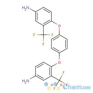 CAS No:94525-05-0 4-[4-[4-amino-2-(trifluoromethyl)phenoxy]phenoxy]-3-(trifluoromethyl)<br />aniline