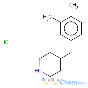 CAS No:945374-66-3 piperidine, 4-[(3,4-dimethylphenyl)methyl]-, hydrochloride