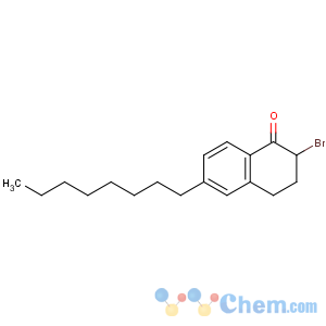 CAS No:945632-77-9 2-bromo-6-octyl-3,4-dihydro-2H-naphthalen-1-one