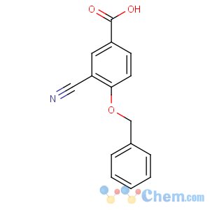 CAS No:946007-61-0 3-cyano-4-phenylmethoxybenzoic acid