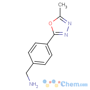 CAS No:946409-19-4 [4-(5-methyl-1,3,4-oxadiazol-2-yl)phenyl]methanamine