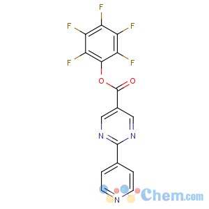 CAS No:946409-27-4 (2,3,4,5,6-pentafluorophenyl) 2-pyridin-4-ylpyrimidine-5-carboxylate