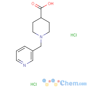 CAS No:946409-40-1 1-(pyridin-3-ylmethyl)piperidine-4-carboxylic acid