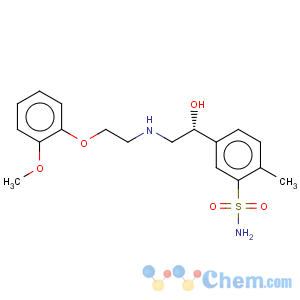 CAS No:94666-15-6 Benzenesulfonamide,5-[(1R)-1-hydroxy-2-[[2-(2-methoxyphenoxy)ethyl]amino]ethyl]-2-methyl-