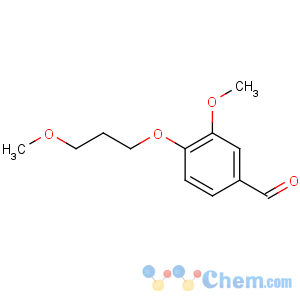 CAS No:946670-72-0 3-methoxy-4-(3-methoxypropoxy)benzaldehyde