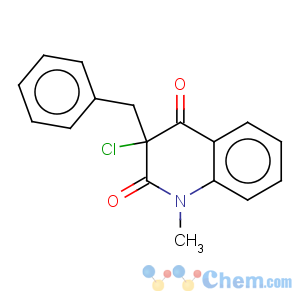 CAS No:94674-88-1 3-benzyl-3-chloro-1-methyl-1,2,3,4-tetrahydroquinoline-2,4-dione