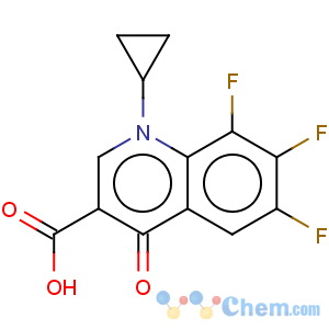 CAS No:94695-52-0 3-Quinolinecarboxylicacid, 1-cyclopropyl-6,7,8-trifluoro-1,4-dihydro-4-oxo-