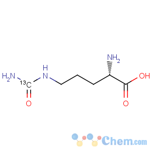 CAS No:94740-46-2 L-Ornithine,N5-(aminocarbonyl-13C)- (9CI)