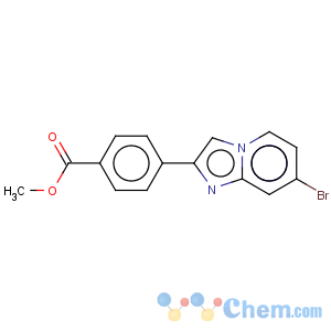 CAS No:947533-62-2 4-(7-Bromo-imidazo[1,2-a]pyridin-2-yl)-benzoic acid methyl ester
