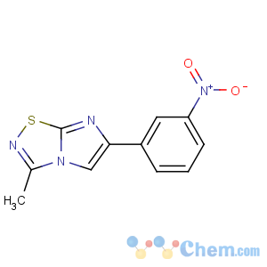 CAS No:947534-79-4 3-methyl-6-(3-nitrophenyl)imidazo[1,2-d][1,2,4]thiadiazole