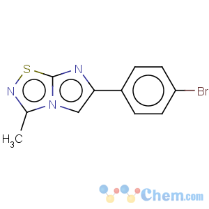 CAS No:947534-80-7 Imidazo[1,2-d]-1,2,4-thiadiazole,6-(4-bromophenyl)-3-methyl-