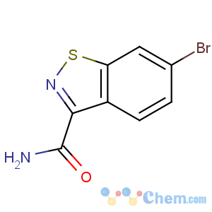 CAS No:947691-81-8 6-bromo-1,2-benzothiazole-3-carboxamide