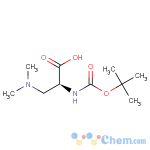 CAS No:94778-71-9 L-Alanine,3-(dimethylamino)-N-[(1,1-dimethylethoxy)carbonyl]-