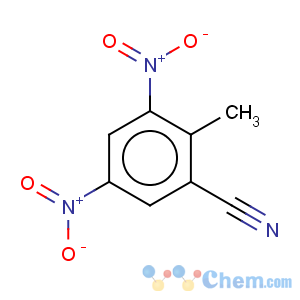 CAS No:948-31-2 Benzonitrile,2-methyl-3,5-dinitro-