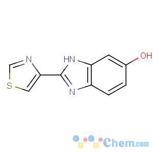 CAS No:948-71-0 2-(1,3-thiazol-4-yl)-3H-benzimidazol-5-ol