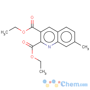 CAS No:948291-10-9 7-methylquinoline-2,3-dicarboxylic acid diethyl ester
