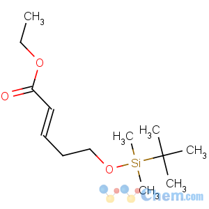 CAS No:94844-33-4 2-Pentenoic acid,5-[[(1,1-dimethylethyl)dimethylsilyl]oxy]-, ethyl ester, (2E)-