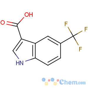 CAS No:948579-72-4 5-(trifluoromethyl)-1H-indole-3-carboxylic acid