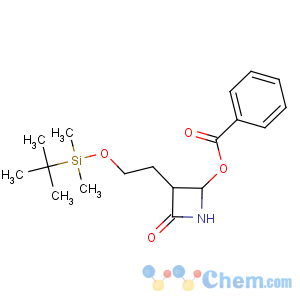 CAS No:94944-10-2 [3-[2-[tert-butyl(dimethyl)silyl]oxyethyl]-4-oxoazetidin-2-yl] benzoate