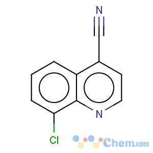 CAS No:949535-26-6 4-quinolinecarbonitrile,  8-chloro-