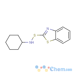 CAS No:95-33-0 N-(1,3-benzothiazol-2-ylsulfanyl)cyclohexanamine