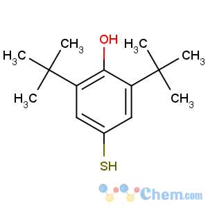 CAS No:950-59-4 2,6-ditert-butyl-4-sulfanylphenol