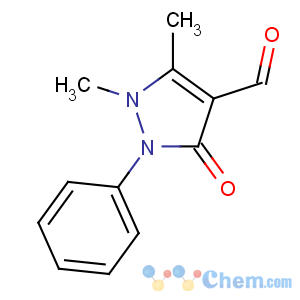 CAS No:950-81-2 1,5-dimethyl-3-oxo-2-phenylpyrazole-4-carbaldehyde