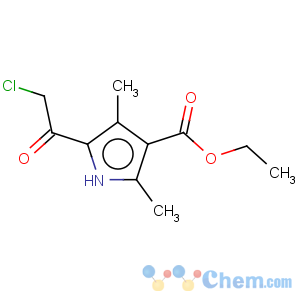 CAS No:950-86-7 1H-Pyrrole-3-carboxylicacid, 5-(2-chloroacetyl)-2,4-dimethyl-, ethyl ester