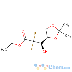 CAS No:95058-92-7 Ethyl (3R,S)-2,2-difluoro-3-hydroxy-3-(2,2-dimethyldioxolan-4-yl)propionate