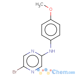 CAS No:950845-92-8 5-bromo-N-(4-methoxyphenyl)pyrazin-2-amine