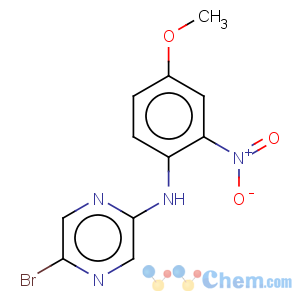 CAS No:950845-94-0 2-Pyrazinamine,5-bromo-N-(4-methoxy-2-nitrophenyl)-