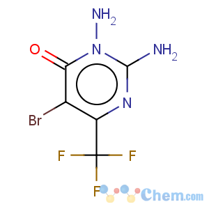 CAS No:95095-46-8 4(3H)-Pyrimidinone,2,3-diamino-5-bromo-6-(trifluoromethyl)-