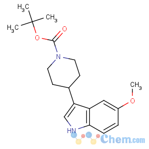 CAS No:951174-11-1 tert-butyl 4-(5-methoxy-1H-indol-3-yl)piperidine-1-carboxylate