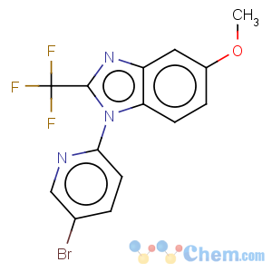 CAS No:951238-11-2 1H-Benzimidazole,1-(5-bromo-2-pyridinyl)-5-methoxy-2-(trifluoromethyl)-