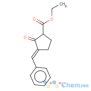 CAS No:95127-15-4 Cyclopentanecarboxylicacid, 2-oxo-3-(phenylmethylene)-, ethyl ester