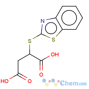 CAS No:95154-01-1 2-(1,3-Benzothiazol-2-ylthio)succinic acid