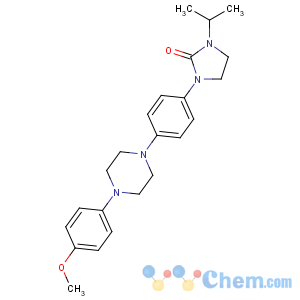 CAS No:95182-50-6 1-[4-[4-(4-methoxyphenyl)piperazin-1-yl]phenyl]-3-propan-2-<br />ylimidazolidin-2-one