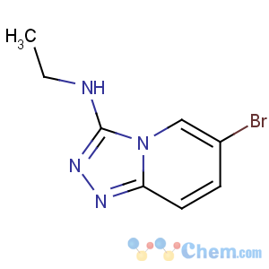 CAS No:951884-90-5 6-bromo-N-ethyl-[1,2,4]triazolo[4,3-a]pyridin-3-amine