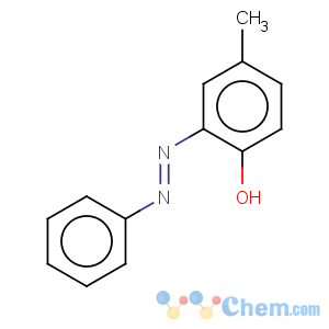 CAS No:952-47-6 Phenol,4-methyl-2-(2-phenyldiazenyl)-