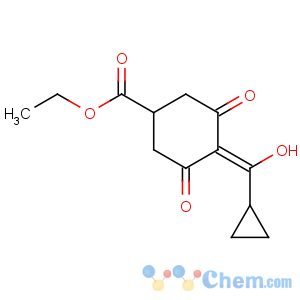 CAS No:95266-40-3 ethyl<br />4-[cyclopropyl(hydroxy)methylidene]-3,5-dioxocyclohexane-1-carboxylate