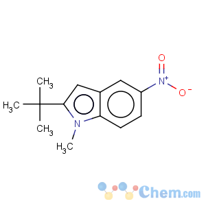 CAS No:952664-81-2 1H-Indole,2-(1,1-dimethylethyl)-1-methyl-5-nitro-