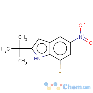 CAS No:952664-94-7 1H-Indole,2-(1,1-dimethylethyl)-7-fluoro-5-nitro-
