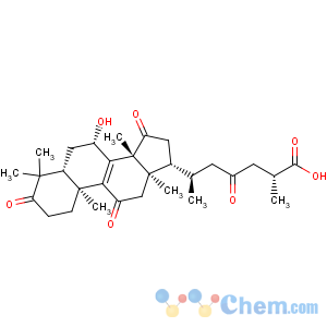 CAS No:95311-97-0 Lanost-8-en-26-oicacid, 7-hydroxy-3,11,15,23-tetraoxo-, (7b,25R)-