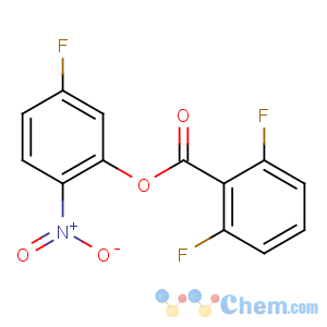 CAS No:95329-12-7 (5-fluoro-2-nitrophenyl) 2,6-difluorobenzoate