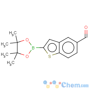 CAS No:953410-99-6 Benzo[b]thiophene-5-carboxaldehyde,2-(4,4,5,5-tetramethyl-1,3,2-dioxaborolan-2-yl)-