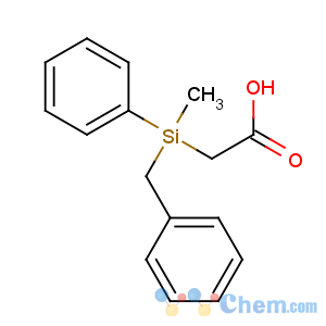 CAS No:95373-54-9 2-(benzyl-methyl-phenylsilyl)acetic acid