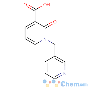 CAS No:954225-20-8 2-oxo-1-(pyridin-3-ylmethyl)pyridine-3-carboxylic acid