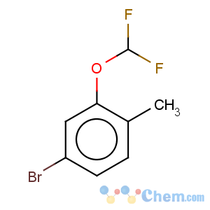 CAS No:954235-88-2 Benzene,4-bromo-2-(difluoromethoxy)-1-methyl-