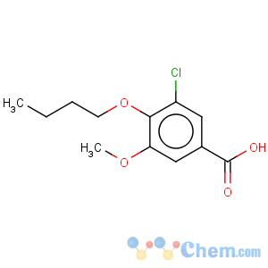CAS No:955-36-2 4-butoxy-3-chloro-5-methoxybenzoic acid