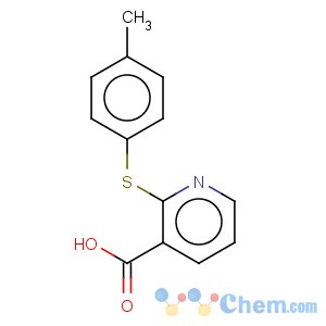 CAS No:955-53-3 3-Pyridinecarboxylicacid, 2-[(4-methylphenyl)thio]-